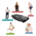 RTS Vibrations-Fitnessplattform Body Shaper Fettverbrennungsmaschine Platte Gym Ganzkörper-Vibrationsplattform